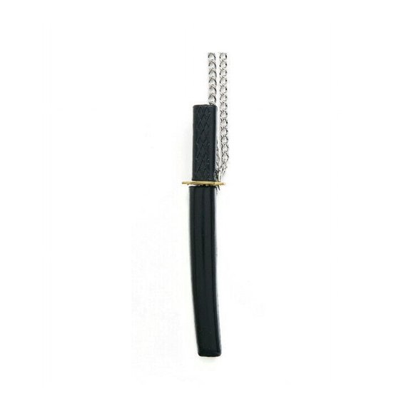 Necklace Samurai Sword Pendant and Chain Martial Arts Chain
