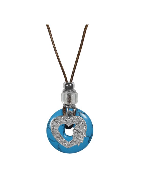 Necklace - Scroll Heart