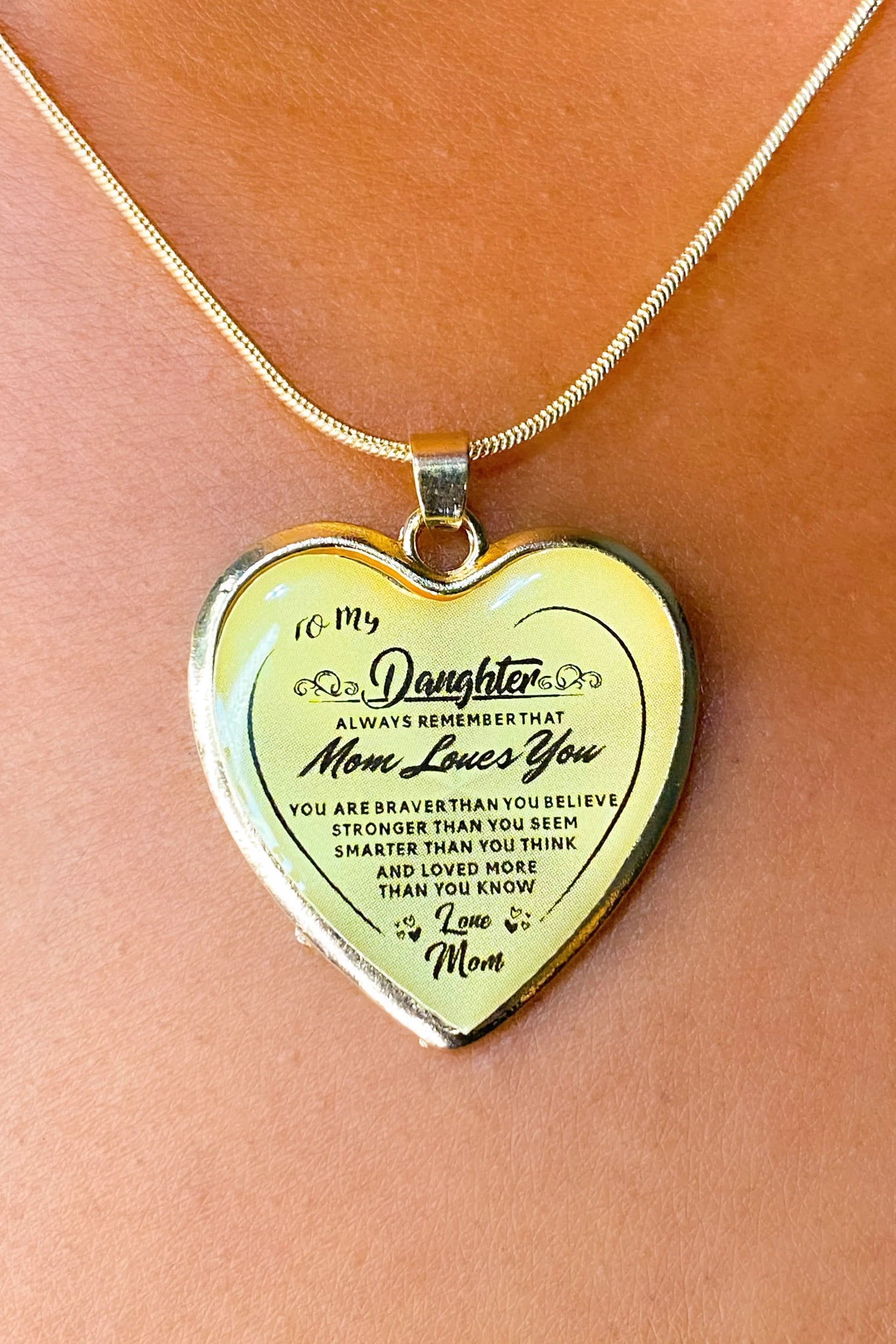Keepsake necklace for daughter discount