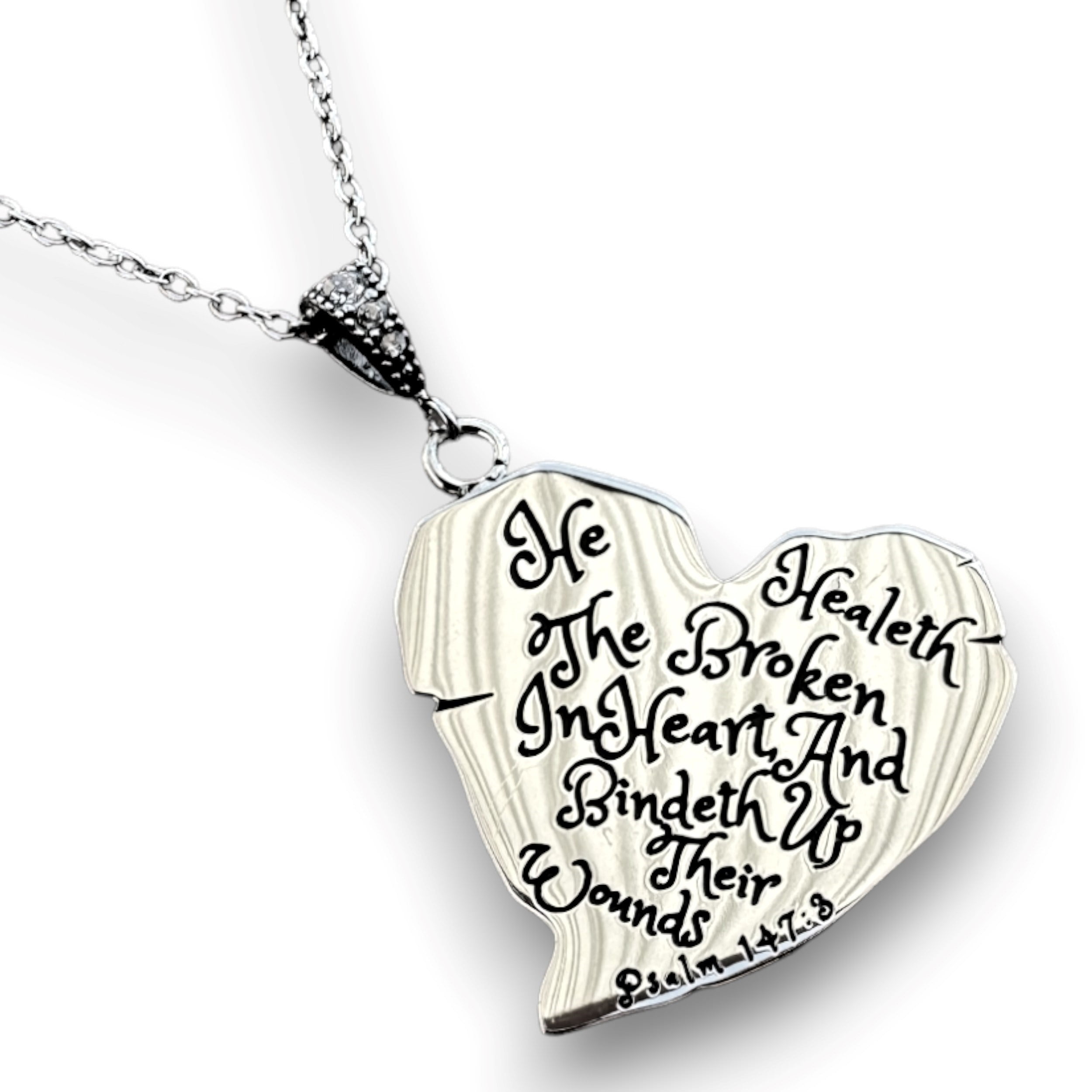 SPIRIT AND TRUTH JEWELRY Necklace-Tree Heart-Heal (Womens) (18")