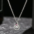 thumbnail image 1 of Necklace Twelve Zodiacs Spirit Necklace Titanium Steel Neck Chain For Women W7V0, 1 of 1