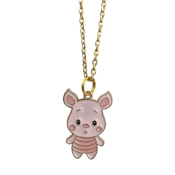 Necklace - Winnie the Pooh Piglet Cartoon Pendant