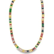 Necklace With Multi Color CZ Cubic Zirconia Stones G191