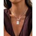 thumbnail image 1 of Necklace For Women Cross Pendant Paperclip Chain Necklace For Women Fashion Religious Jewelry Gift Chain Necklaces for Men Women Classic Cool Chain Necklace Jewelry Gift, 1 of 7