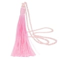 thumbnail image 1 of Necklace For Women Vintage Long Tassel Drop Sweater Chain Boho Glass Crystal Bead Necklace Women Necklace Men's and Women's Flat Necklace Silk Flat high Polish Chain Necklace Exquisite Collar, 1 of 1