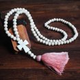 thumbnail image 1 of Necklace For Women Women Handmade Wood Beaded Tassel Cross Sweater Accessories Long Necklace Necklace for Men Cool Personalized Ideas Graduation Birthday Gifts for 6 7 8 9 10 11 12 13 14 15 16 17 Yea, 1 of 3