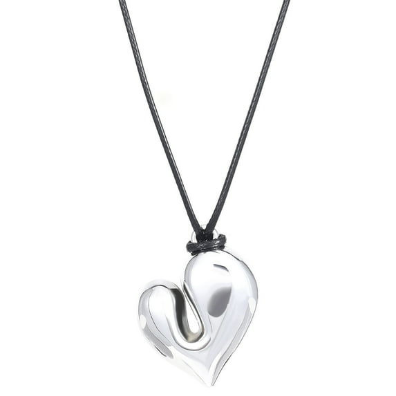 Necklace for Women Women Jewelry Trendy Women's Heart Pendant Necklace Fashion Jewelry Elegant Electroplated Necklace For Daily Wear And