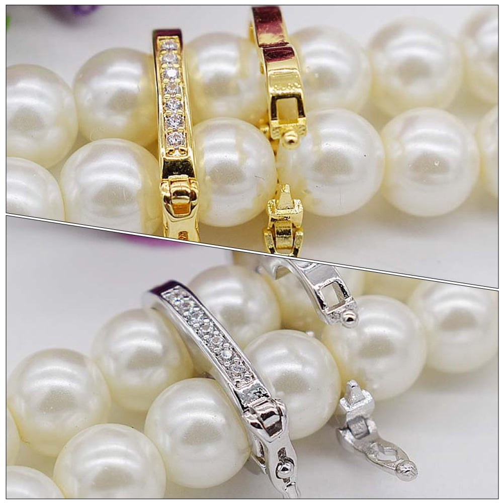 Necklace shortener clasps 2pcs Necklace Shortener Clasps Necklace Pearl