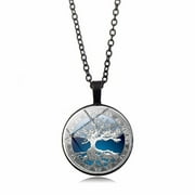 OCIVIESR Necklaces Pendants Celti c Tree Time Gemstone Necklace Pendant Fashionable Women's Necklace