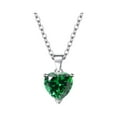 thumbnail image 1 of Necklaces for Women Trendy Women Jewelry Lady Heart Necklace Shiny Jewelry Heart Shaped Zircon Heart Necklace For Valentine's Day Birthday, 1 of 4