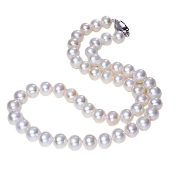 Necklaces for Women Women Jewelry Elegant Imitation Pearl Necklace Ocean Like Beads Color Round Pearl Strand For Women
