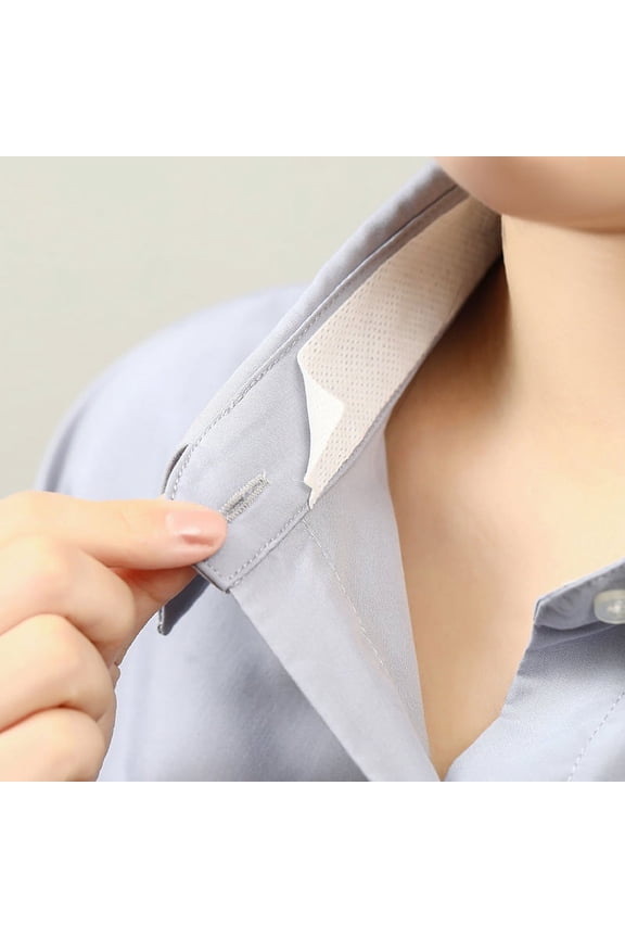 Neckline Anti-Dirty Stickers, Men'S Shirt Collar Cuff Sweat-Absorbing Stickers, Disposable Hat Brim Stickers