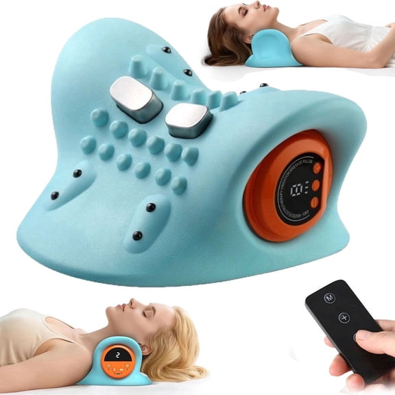 Neck Massager 2026,4-In-1 Massager With Heat For Pain Relief Deep Tissue,26° Angle Neck Massager With Heating And Vibration,3D Deep Tissue Massage For Shoulder And Back