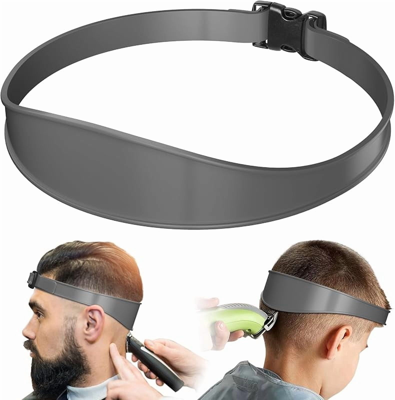 Neckline Shaving Template and Adjustable Hair Trimming Guide,DIY Self ...