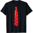 thumbnail image 1 of Necktie Dress T-Shirt for Weddings, Prom, Office, Receptions T-Shirt, 1 of 5