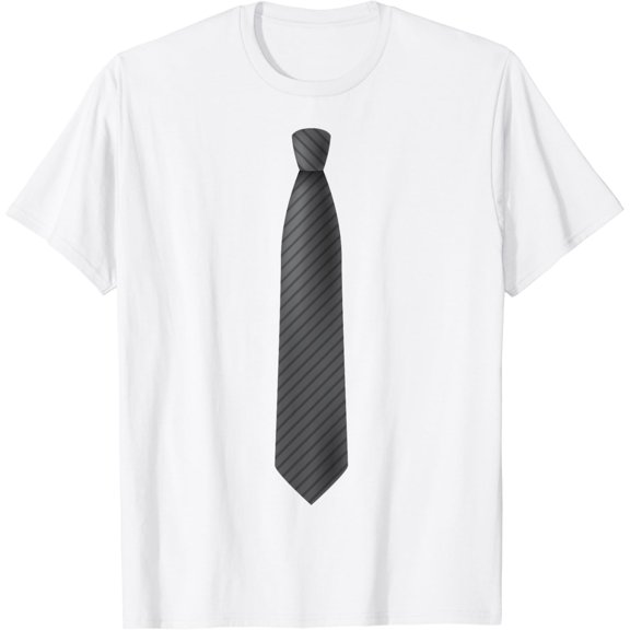 Necktie Dress T-Shirt for Weddings, Prom, Office, Receptions100% cotton