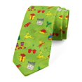thumbnail image 1 of Necktie, Winter Holiday Elements, 3.7", Multicolor, by Ambesonne, 1 of 4