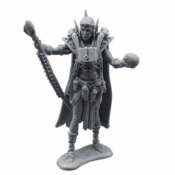 Necromancer Figure Kit 28mm Heroic Scale Miniature Unpainted First Legion