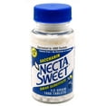 Necta Sweet Saccharin Tablets, 1/2 Grain, 1000 Tablet Bottle (Pack of 2)