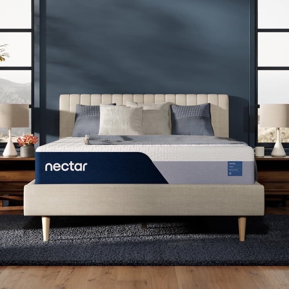 Nectar Classic 12” Full Mattress - Medium Firm - Contouring Memory Foam - Cooling Top Layer - Support & Pressure-Relief - Mattress in a Box - 365-Night Trial & Forever Warranty