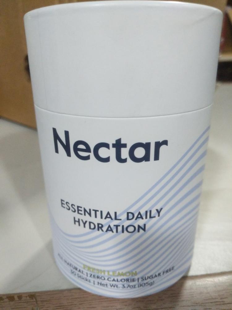 Nectar Hydration Powder Packets Organic Electrolyte Powder No Sugar