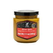 FUEGO MEXIKA | Nectar Igneo | Mango-Habanero Gourmet Salsa Made With 70% Ataulfo Mango, Naturally Sweet, Hot and Creamy, Glass Jar 7.1 oz.