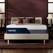 Nectar Luxe 14 Queen Mattress - Medium Firm - Contouring Memory Foam - Cooling Upgrade - 3 Pressure Relief Layer - Responsive Support - Mattress in a Box - & Forever