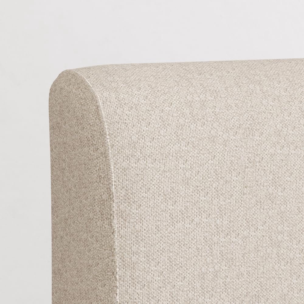 Nectar Upholstered Headboard - Full - Linen - Attachable to Nectar Bamboo Bed Frame (sold seperately) - Easy Tool Free Set Up - Contemporary and Durable
