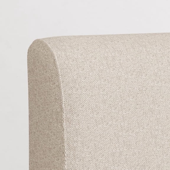 Nectar Upholstered Headboard - Queen - Linen - Attachable to Nectar Bamboo Bed Frame (sold seperately) - Easy Tool Free Set Up - Contemporary and Durable