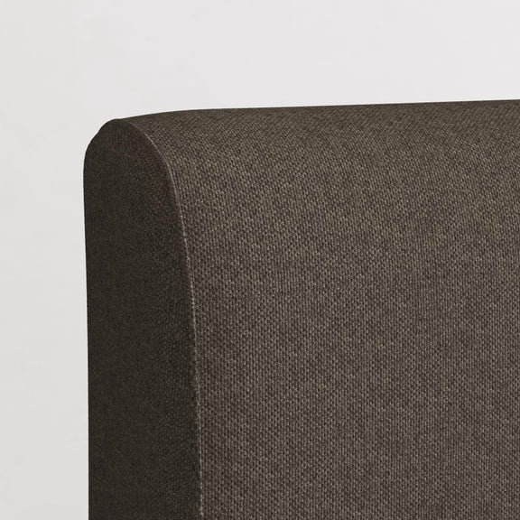 Nectar Upholstered Headboard - Twin - Grey - Attachable to Nectar Bamboo Bed Frame (sold seperately) - Easy Tool Free Set Up - Contemporary and Durable