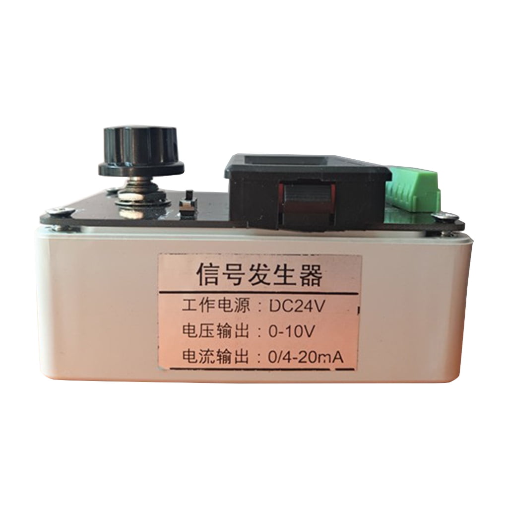 Necvior 0-20mA/4-20mA/0-10V Signal Generator Adjustable Current and Voltage Analog