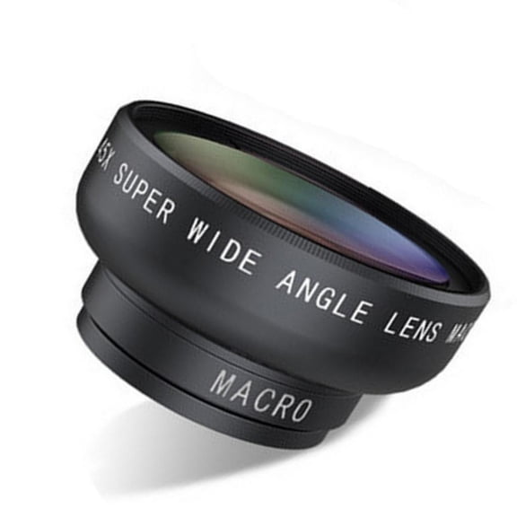 Necvior 0.45X Wide Angle Lens 2 in 1 Combination Mobile Phone Macro Lens Wide-angled Macro External Clip on Camera Lens