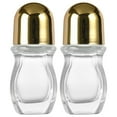 thumbnail image 1 of Necvior 1/2/4/8 Bottles Glass Empty Roller Bottles Empty Deodorant Containers Refillable Ball Bottles for Essential Oil, 1 of 14