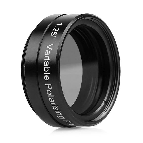 Necvior 1.25inch Telescope Polarizer Filter Optical Glass Variable Polarizing for Improved Images Claritys and Reduced Reflection