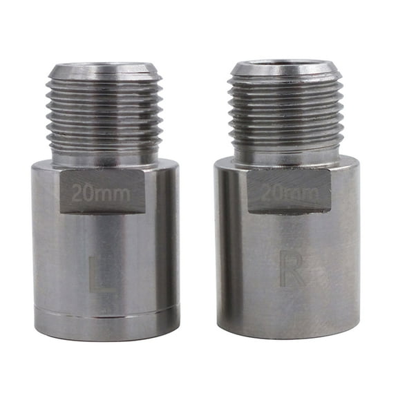 Necvior 1 Pair Mountain Bike Pedals Extenders Bicycles Extension Screws Spacers