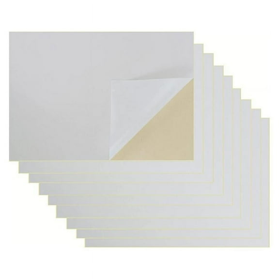 Necvior 10 Pcs Self Adhesive Felt Sheet Peels and Stick Felt Sheets A 4 Size Felt Adhesive Sheet for Art and Craft Making