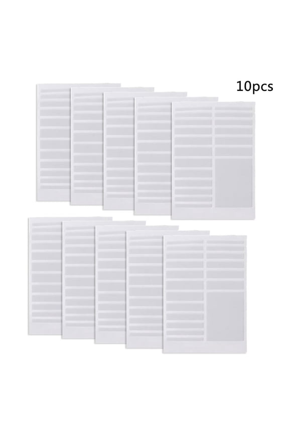 10 Sheets Ring Size Adjuster Loose Rings Adjuster Invisible Ring Sizer for Wide Ring Fixing Jewelry Ring Guard Spacer