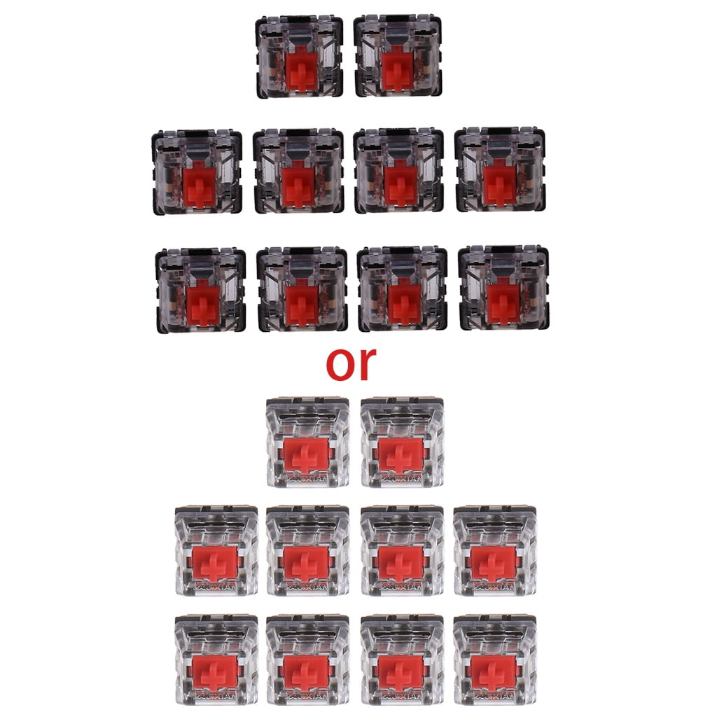 Necvior 10PCS/Set Mechanical Keyboard Switches for MX Testing for Key ...