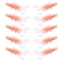 Necvior 10Pcs Artificial Shrimp Lures Freshwater Saltwater Baits 8.70cm Crawfishes Baits