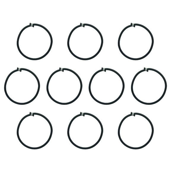 Necvior 10Pcs Trampoline Tie Down Strap Elastic Rope Replacement Aluminum Buckles Stretch Cord High Jump Bungee Cord Easy to Use