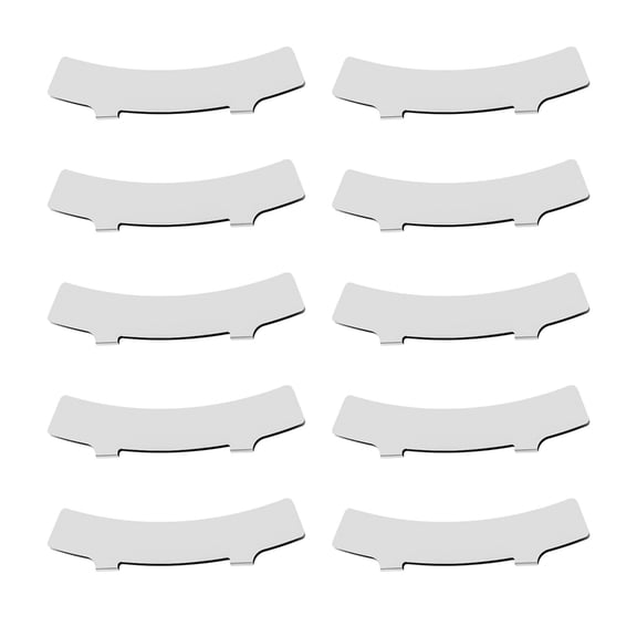 Necvior 10pack Durability Felt Brake Pad Exercise Bike Resistance Pad Cycling Bike Part for Mountain Bike Safety