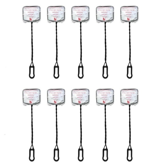 Necvior 10pcs Professional Fish Scooping Net for Aquariums MultiFunctional Fishing Net Scoops Netting Tool with Comfortable Grip