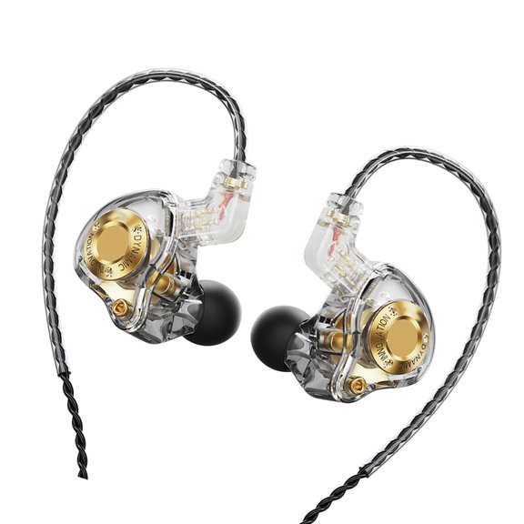 Necvior 11mm Dynamic Driver In Ear Earphones With Detachable Cable Bass Boost Sound
