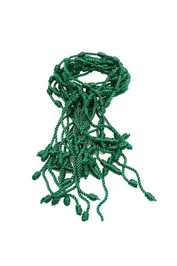 12 Pieces Summer Rope Bracelets 7 Knot String Bracelet Adjustable Braided Knot Kabbalah Bracelets for Protection Friends