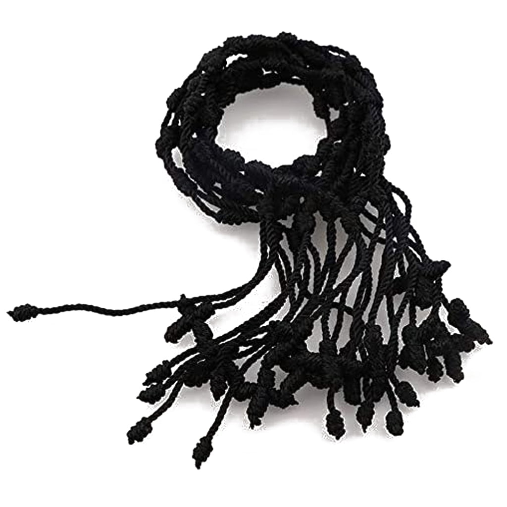 Necvior 12 Pieces Summer Rope Bracelets 7 Knot String Bracelet ...