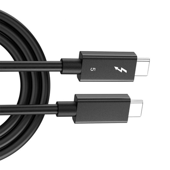 Necvior 120Gbps Thunderbolt5 Cable Enables 8K 60Hz Double Display and Up to 540Hz Refresh Rate for Multiple Screen Needs