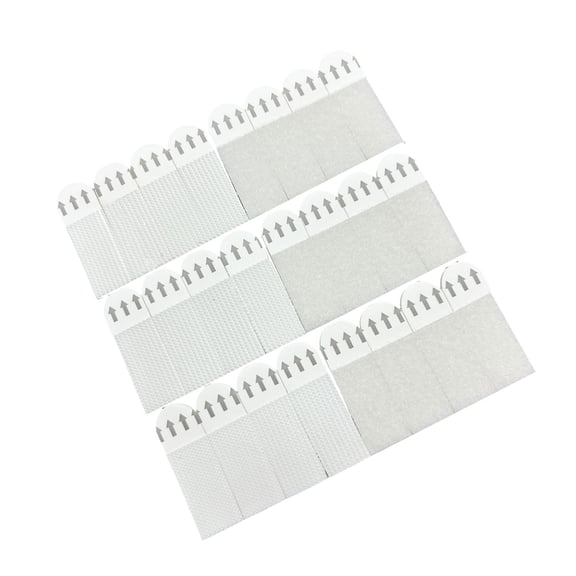 Necvior 12Pcs Punchfree Frame Tape Strips Large Picture Hanging Strips No Nails Wall Hanging Strips for Frames Easy to Install