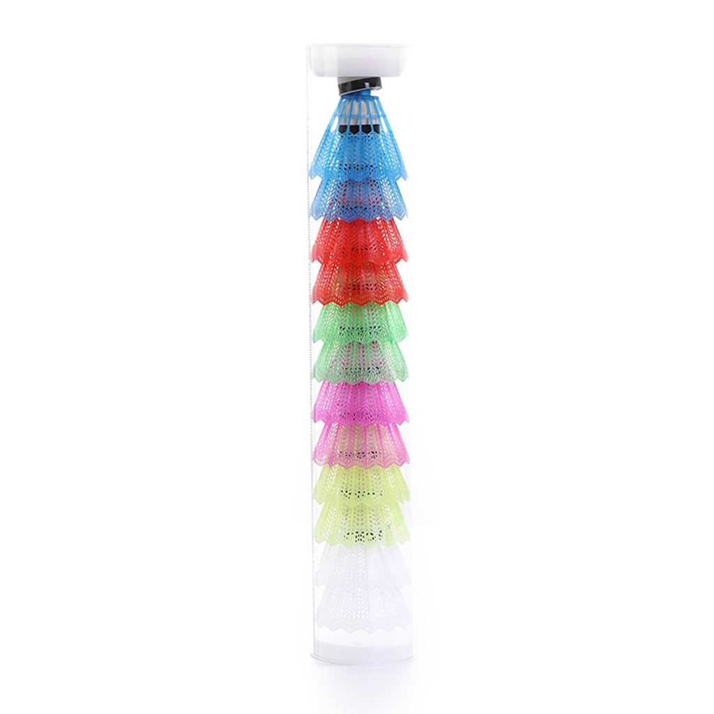 Shuttlecock Color Necvior 12Pcs Random Color Badminton Shuttlecocks Toy EVA Head Colorful ...