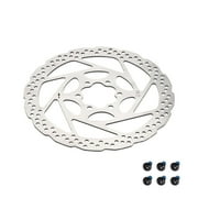 Necvior 140mm/160mm/180mm Stainless Steels Disc Brake Rotor for Road Bike, Mountain Bike