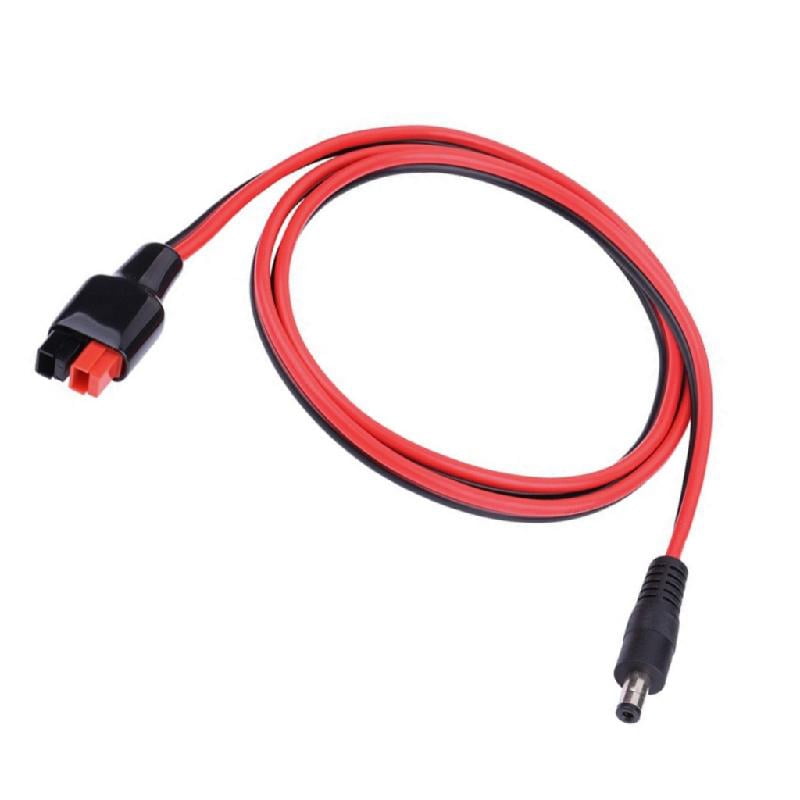 Necvior 14AWG 5.5mmx2.1mm to 30A Power Plug Extension Cable Connector for Generator